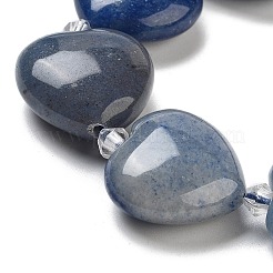 Dyed & Heated Natural Blue Aventurine Beads Strands&nbsp;G-C150-A23-01