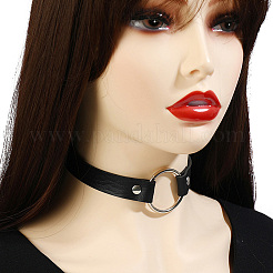 1Pc Punk Rock Style Leather Necklaces&nbsp;NJEW-CL0001-03