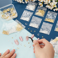 1400Pcs 20 Style Brass Cabochons&nbsp;MRMJ-OC0003-80
