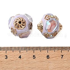 Handmade Polymer Clay Indonesia Beads&nbsp;IPDL-H001-14KCG