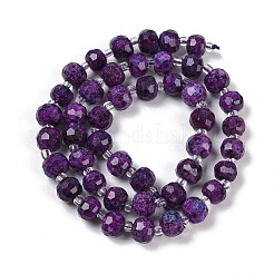 Natural Sesame Jasper Dyed Beads Strands&nbsp;G-H057-A21-03