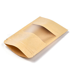 Resealable Kraft Paper Bags&nbsp;X-OPP-S004-01C