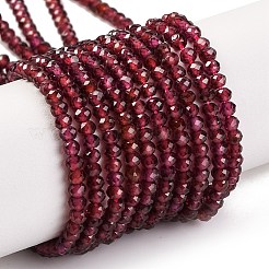 Natural Garnet Beads Strands&nbsp;X-G-F770-D02-02
