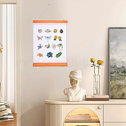 Wall Mounted Brooch Jewelry Display Rolls&nbsp;ODIS-WH0001-61