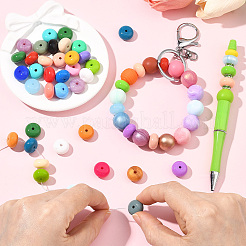 50Pcs Silicone Beads&nbsp;SIL-SZ0004-25