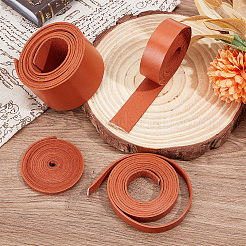 2M Flat Leather Cord&nbsp;LC-WH0007-07B-03