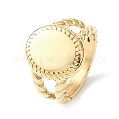 304 Stainless Steel Cuff Rings&nbsp;RJEW-P177-01D-G