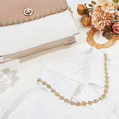 2Yards Alloy Glass Rhinestone Cup Chains&nbsp;DIY-GA0009-07