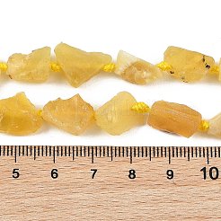 Raw Rough Natural Yellow Opal Beads Strands&nbsp;G-D101-A04
