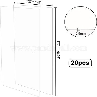 PMMA Clear Board&nbsp;LS-DIY-WH0076-30-1