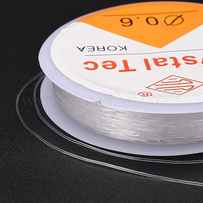 Round Crystal Elastic Stretch Thread&nbsp;EW-Z001-D01-0.6mm-1
