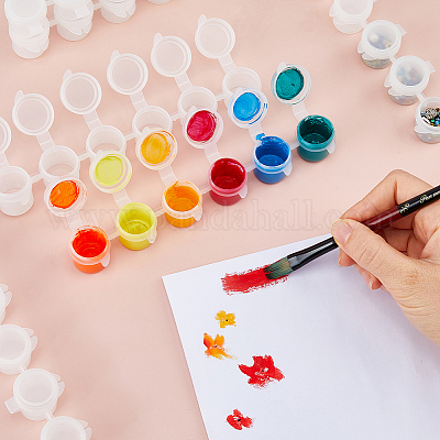 Plastic Paint Empty Box&nbsp;AJEW-WH0816-338-1