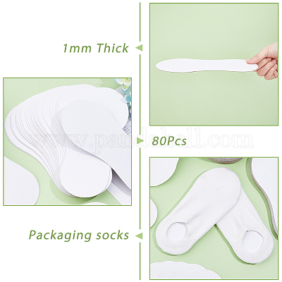 Sock Lining Cardboard Folders&nbsp;DIY-WH0569-05-1