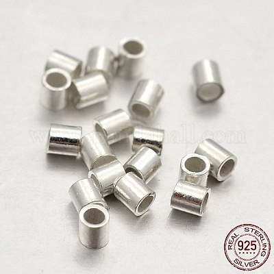925 Sterling Silver Column Bead Spacers&nbsp;STER-E041-04S-1