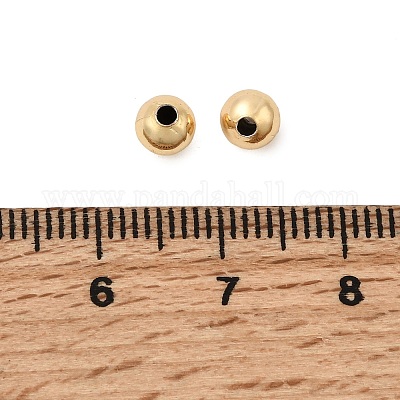 Brass Beads&nbsp;KK-G331-52G-5mm-NF-1