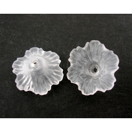 Transparent Acrylic Beads&nbsp;X-PL561-1