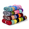 Single Face Velvet Ribbon, Mixed Color, 5/8 inch(16mm), about 1.094yards/bundle(1m/bundle)