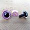 ABS Plastic Doll Eyes, for Doll Making, Medium Orchid, 16mm