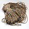7 Inner Cores Polyester & Spandex Cord Ropes, with Patterns, for Rope Bracelets & Shoe Lace Cord Making, Colorful, 4mm, about 109.36 yards(100m)/bundle, 420~500g/bundle