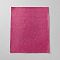 Rhinestone Sticker, Rectangle, Light Rose, 240x200x1.7mm