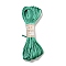 Polyester Embroidery Floss, Cross Stitch Threads, Medium Sea Green, 2mm, 10m/bundle