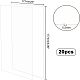 PMMA Clear Board&nbsp;LS-DIY-WH0076-30-2