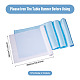 2Pcs 2 Colors Solid Color Polyester Table Runner&nbsp;DIY-TA0014-08A-3