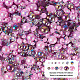 Half Round ABS Plastic Cabochons&nbsp;FIND-TAC0038-08D-4