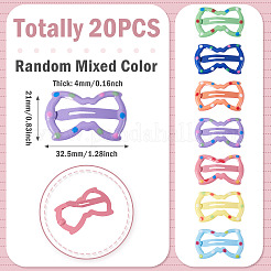 Iron Enamel Snap Hair Clips&nbsp;PHAR-TADJ0001-06E
