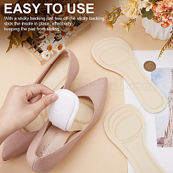Polycotton & Foam Shoe Pads&nbsp;AJEW-WH0709-087B