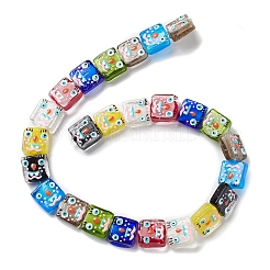 Handmade Lampwork Beads Strands&nbsp;LAMP-K037-01D