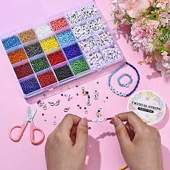 DIY Stretch Jewelry Sets Kits&nbsp;DIY-YW0001-75