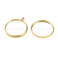Ion Plating(IP) 304 Stainless Stee Locket Pendants&nbsp;LS-STAS-S132-16G-05