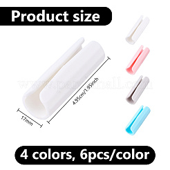 24Pcs 4 Colors ABS Plastic Mattress Sheet Fixing Clip&nbsp;FIND-DC0008-69