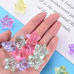 Transparent Acrylic Beads&nbsp;X-MACR-S373-76-B