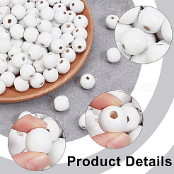 Natural Wood European Beads&nbsp;WOOD-PH0002-85