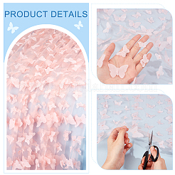 Polyester Mesh Fabric&nbsp;DIY-WH0661-45B