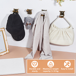 8Pcs Aluminium Alloy Cloth Hook Hangers&nbsp;DIY-WA0001-20