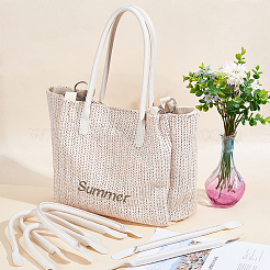 8Pcs 4 Style PU Leather Sew on Bag Handles&nbsp;PURS-WR0001-26A