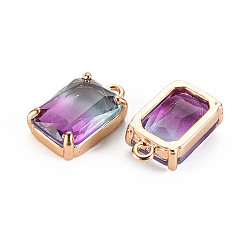 Gradient Color Glass Pendants&nbsp;X-GLAA-S193-008-A08