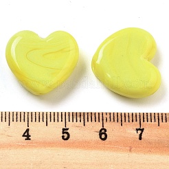Heart Handmade Lampwork Beads&nbsp;LAMP-U003-01L