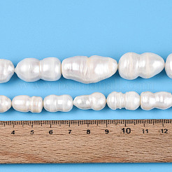 Natural Baroque Keshi Pearl Beads Strands&nbsp;PEAR-S020-O04