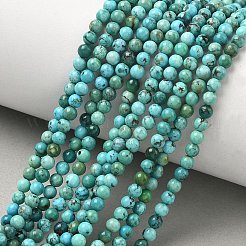 Natural HuBei Turquoise Beads Strands&nbsp;G-P629-D01-01
