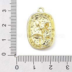 Alloy Enamel Pendants&nbsp;ENAM-R001-02G-02