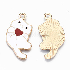 Alloy Enamel Pendants&nbsp;ENAM-N055-001A-NR