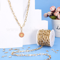 DIY Aluminium Necklaces Making Kits&nbsp;DIY-TA0010-72