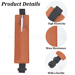 2Pcs Rectangle Elastic Pen Holder for Notebook&nbsp;AJEW-GF0013-13B