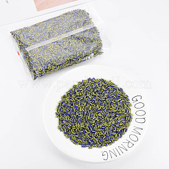 Opaque Colours Two Tone Seed Glass Bugle Beads&nbsp;SEED-T006-02B-03