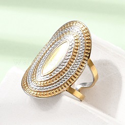 304 Stainless Steel Cuff Open Rings for Women&nbsp;SA-CBA82C8-17GP