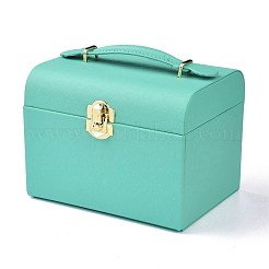 PU Leather Jewelry Organizer Box&nbsp;CON-P012-04B